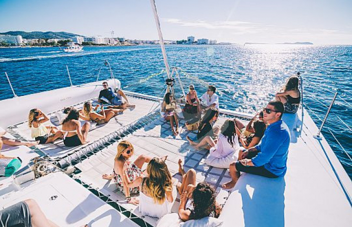 Sunset Catamaran Boat Trip In Ibiza